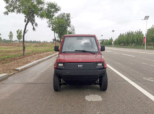 120 KM Sürüş Menzili 4 Koltuklu 2 Sıra Kabinli Elektrikli Hafif Kamyonlar