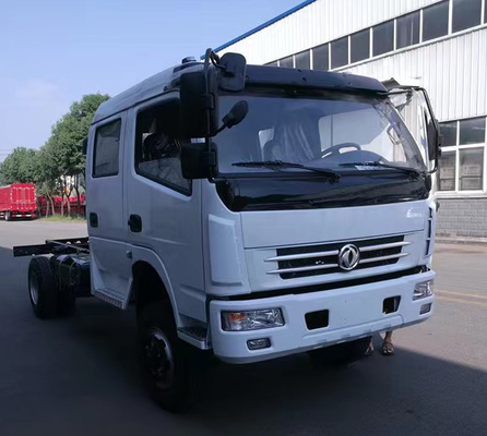 85KM / h Dizel Offroad Kargo Kamyonu 4x4 Çift Sıralı Çit Kargo Kamyonu