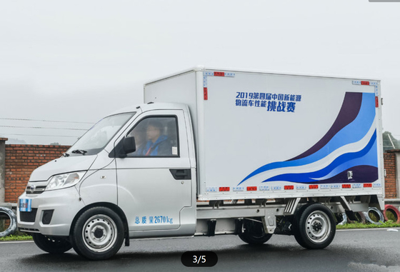 30/60KW EV Elektrikli Kamyon Kabin Tipi Elektrikli Hafif Kamyon