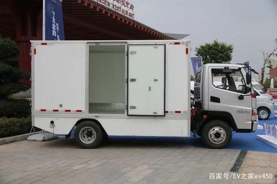 90km/h EV Elektrikli Kamyon 85kw 230KM Saf Elektrikli Kargo Kamyonu