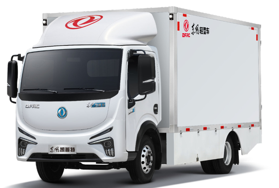 DONGFENG 6000kg GVW Elektrikli Van Kamyon, Uzun Dayanıklılık Kilometresi 350km