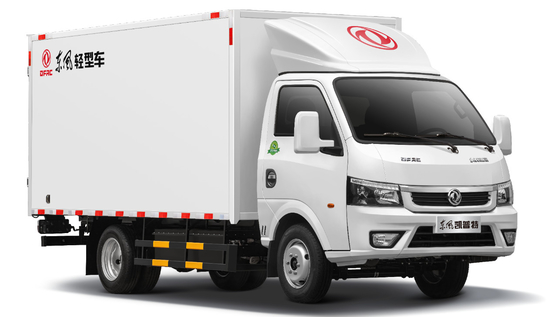 Hafif Kargo EV Elektrikli Kamyon Dongfeng Elektrikli Kamyon 1650kg Nominal Yükleme Kapasitesi