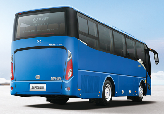 KINGLONG 9m Dizel Şehir Otobüsü Otobüsü 40 Koltuklu Yolcu Yüklendi