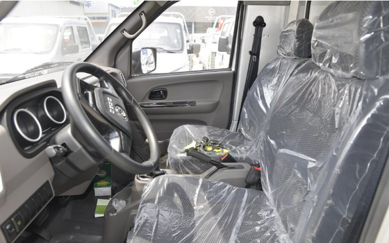 120hp Benzinli Motor Kargo Teslimat Kamyonu Mini Kargo Kamyonu 1-1.5T Yükleme Kapasitesi