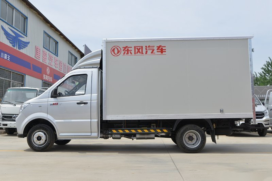 120hp Benzinli Motor Kargo Teslimat Kamyonu Mini Kargo Kamyonu 1-1.5T Yükleme Kapasitesi