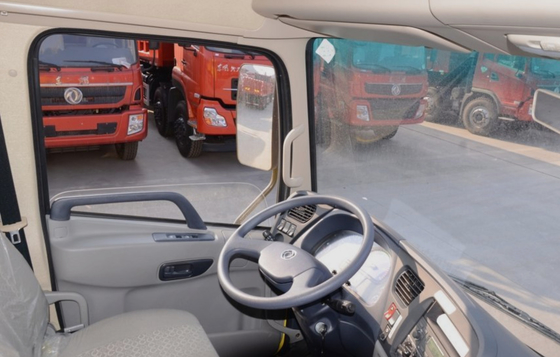 Dizel 4x2 Ağır Hizmet Damperli Kamyon Hafif Damperli Damperli 5-8 Ton Yükleme