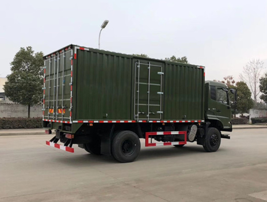 Düz Çatı Kabini Offroad Kargo Kamyonu 154kw Dongfeng Kargo Kamyonu