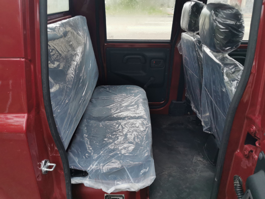 120 KM Sürüş Menzili 4 Koltuklu 2 Sıra Kabinli Elektrikli Hafif Kamyonlar