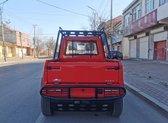 Devriye için FWD Yeni Elektrikli Kamyon Kapalı Kabin Büyük Güç Motoru