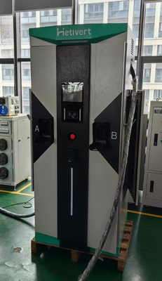 UV Ekranlı Ticari DC EV Şarj Cihazı Zemine Monte 160kW IP54 Hızlı