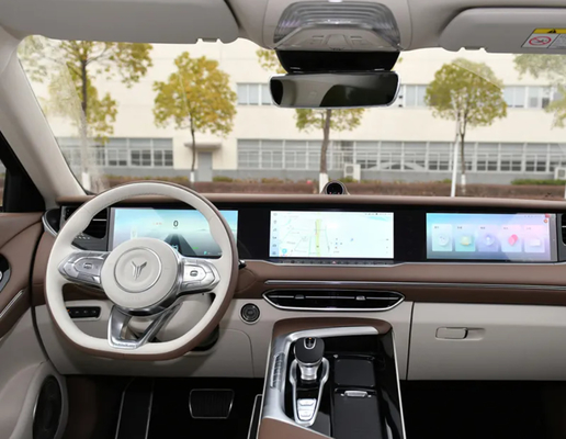 CE Belgeli EV SUV VOYAH Ücretsiz 4D Sürüş Lüks Saf Elektrikli Araçlar 475km