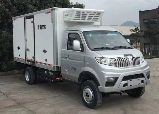 Taze Gıda Teslimatı İçin Soğutmalı Mini Elektrikli Kamyon 1.5T Yükleme Dondurucu Kamyon