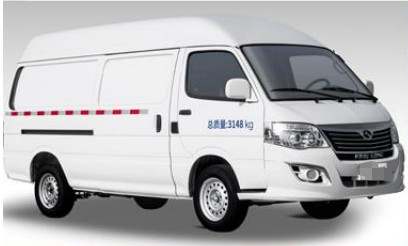 RHD Direksiyon 11 Koltuk Elektrikli Mini Otobüs Elektrikli Yolcu Vanları 250km Dayanıklı Kilometre