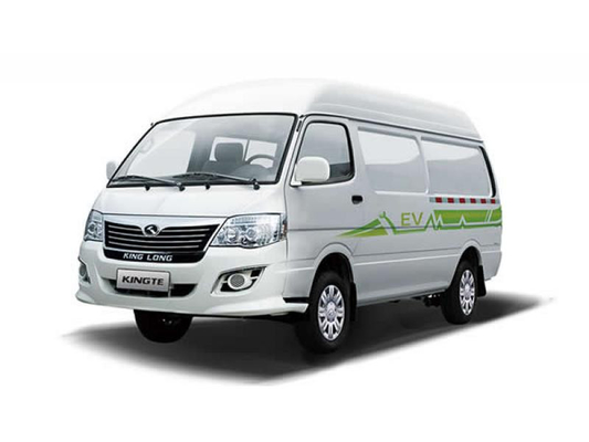 RHD Direksiyon 11 Koltuk Elektrikli Mini Otobüs Elektrikli Yolcu Vanları 250km Dayanıklı Kilometre