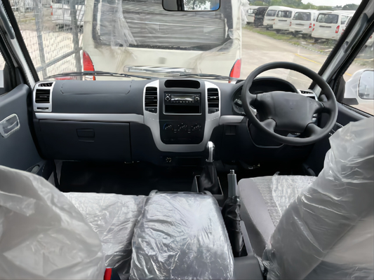 RHD Direksiyon 11 Koltuk Elektrikli Mini Otobüs Elektrikli Yolcu Vanları 250km Dayanıklı Kilometre