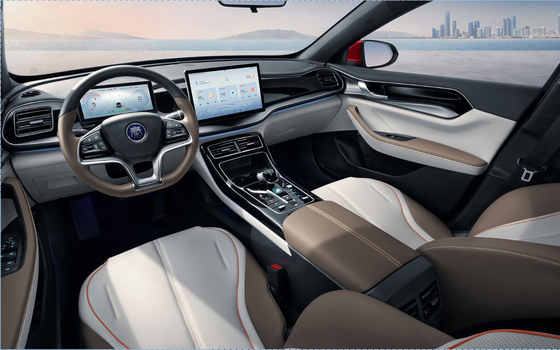 BYD Qin Plus Saf Elektrikli Araba Yeni EV Araç Y2022 420KM Şampiyon Versiyonu