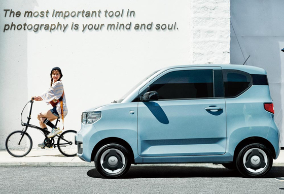 Elektrikli arabalar HONGGUANG Mini SUV 120~170KM sürüş menzili Wuling mini ev arabaları