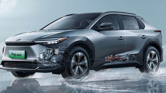 Toyota Bz4x Elektrikli Arabalar Suv EV 2023 Çin Toyota BZ4X 400KM Sürüş Menzili Modeli