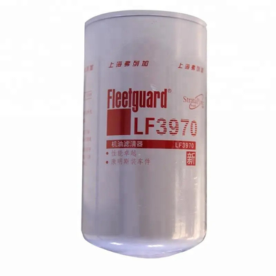 Cummins Serisi Motor için Lf3970 3937736 Fleetguard Madeni / Yağ Filtresi